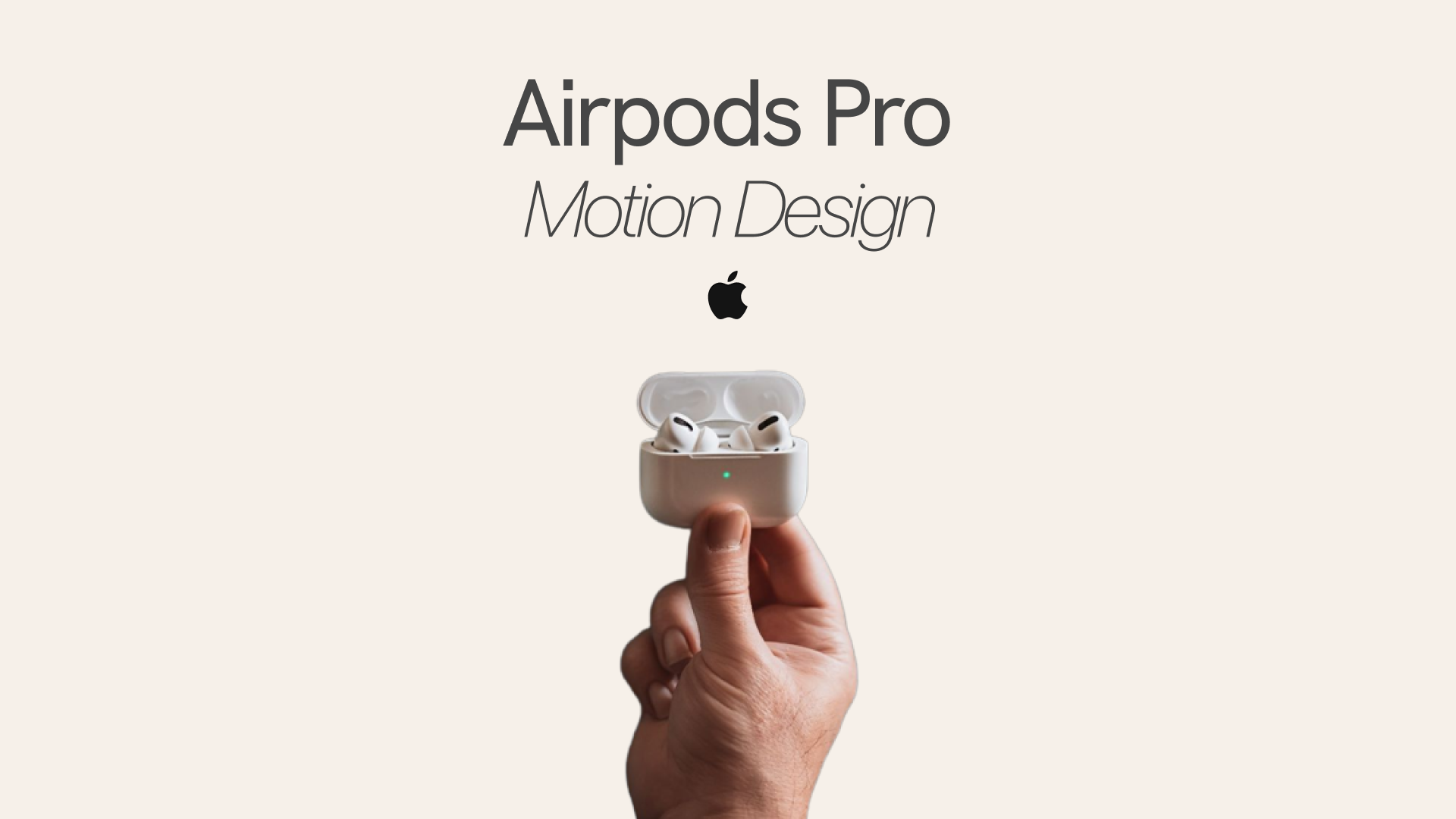 AirPods Pro motion design film
