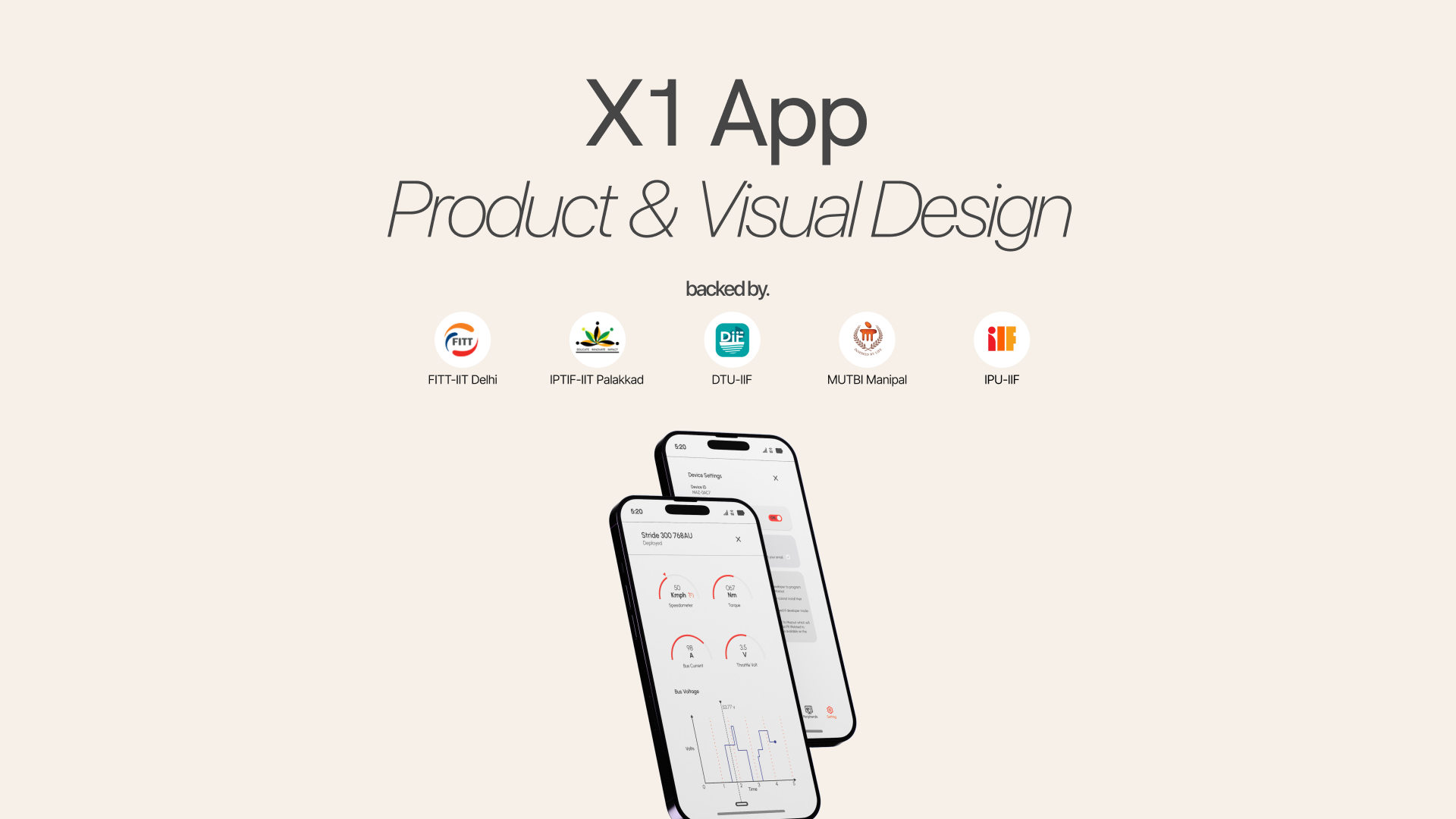 Mazout X1 EV powertrain app and website case study